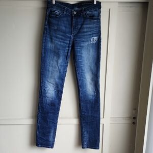 Armani Exchange Dark Blue Skinny Jeans
